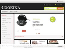 Tablet Screenshot of cookina.fr